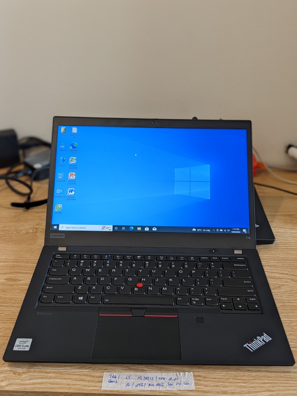 Lenovo Thinkpad T14 Gen 1 - 3TQ Laptop - Chuyên Sỉ Lẻ Laptop US Quận 9, Thủ  Đức, Bình Dương, Đồng Nai
